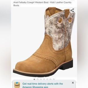 Aria Fatbaby cowgirl boot